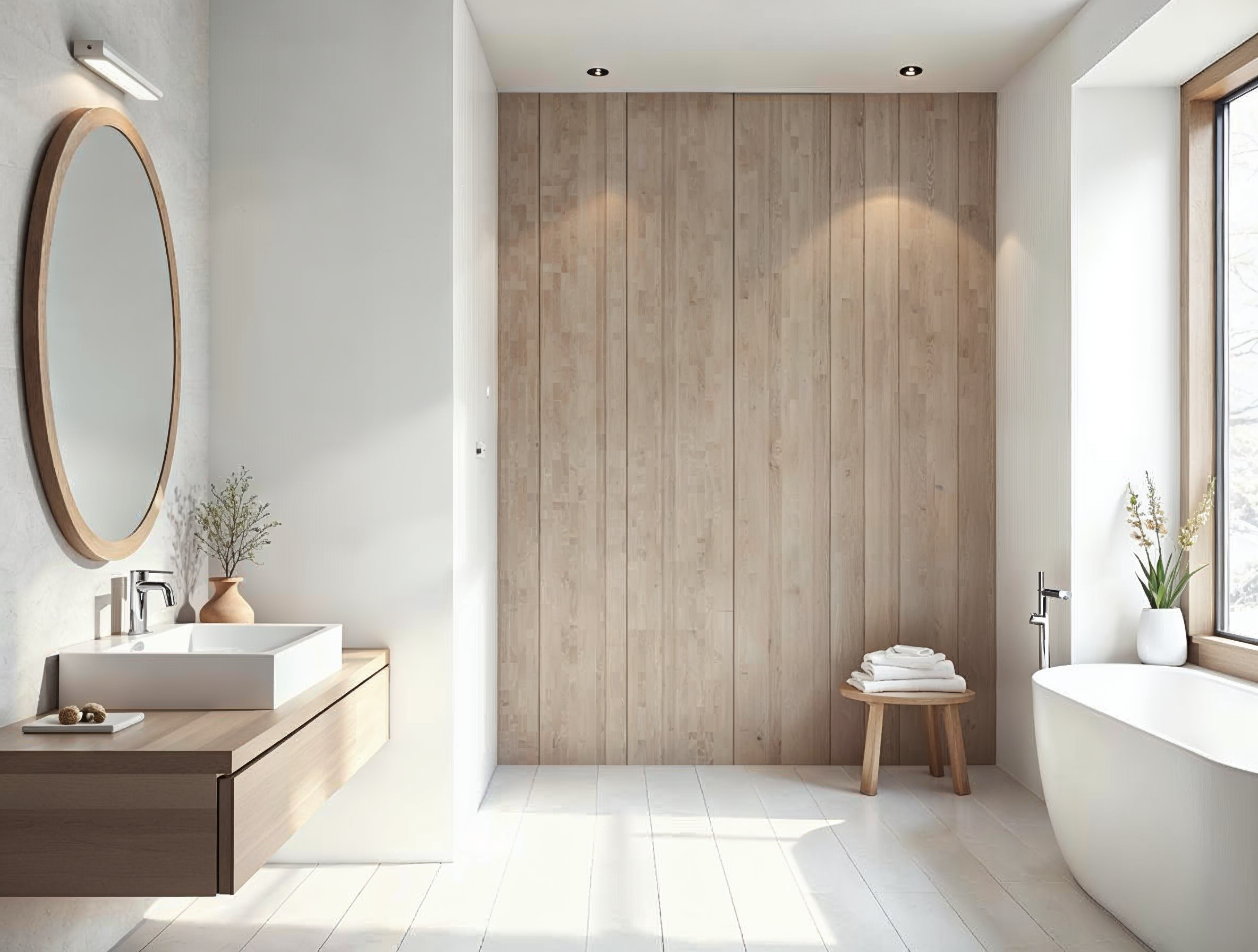 Nordisk badeværelsesdesign